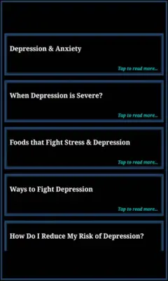 Reduce Depression android App screenshot 9